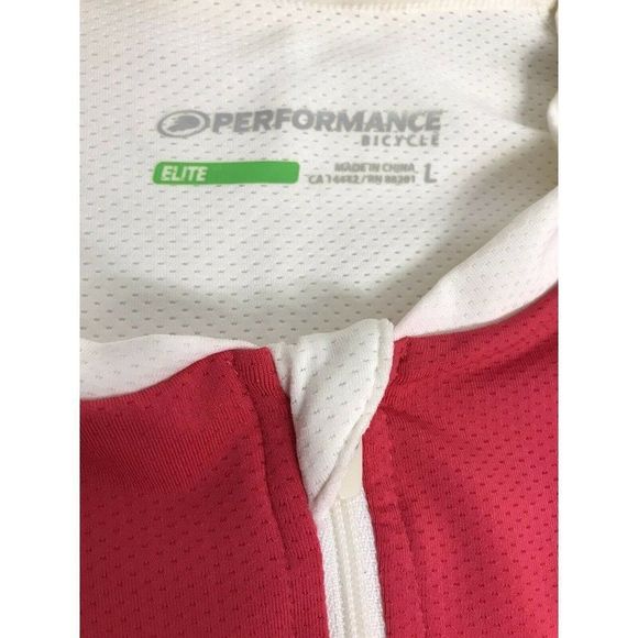 Women's Performance Bicycle Elite Cycling Top Large Shirt With Pockets New NWT - Picture 4 of 8